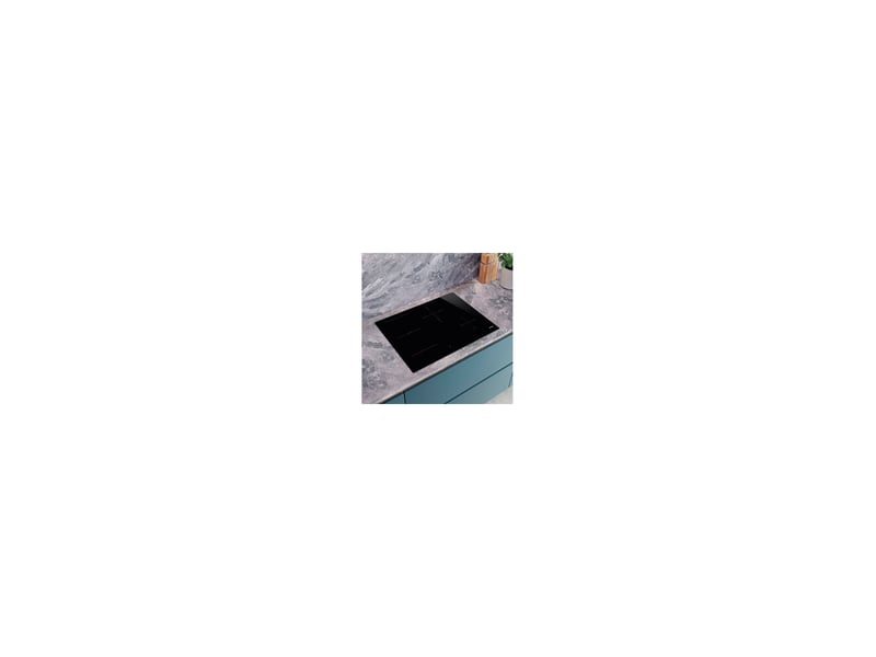  Table induction 80 cm 4 foyers multizone auto-vent 2.0 minuteries 7400 w verre noir 8048134 - Conforama D