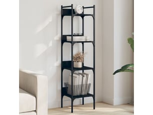 Bibliotheque coloris  noir  <strong></strong> <strong></strong> - 35 cm x 138.5 cm