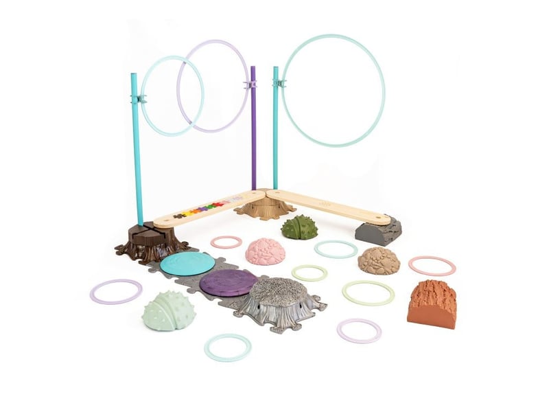  Parcours d'obstacles muffik grand modèle - 28 pièces, multicolore MFK-095-2 - Conforama B