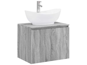 Ensemble de mobilier de salle de bain sonoma gris cf64707