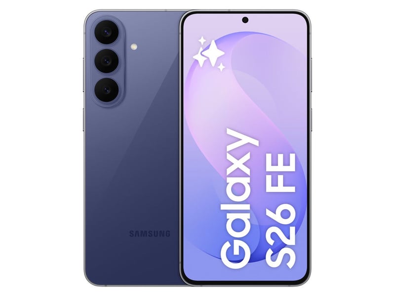  Smartphone galaxy s26 fe 5g dual sim 6,7 dynamic amoled 2x 8 go256 go myrtille SM-S741BZVGEUB - Conforama A