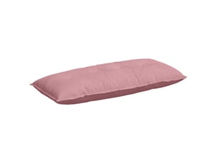Coussin de dos, coussin de dossier rose 120 x 50 cm tissu en velours côtelé cf54967