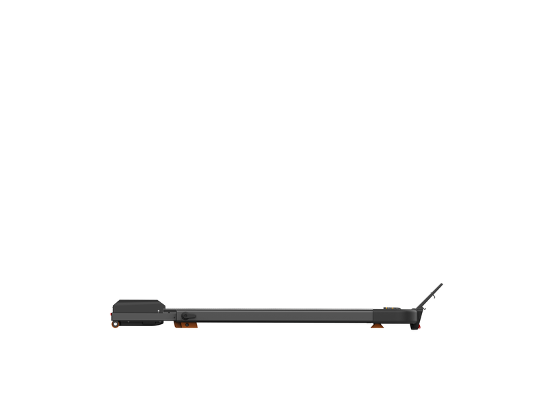  Tapis de course pliable 112,5x50x93,5 cm noir en acier, 3 en 1 marche, jogging et travail sous bureau  - Conforama E