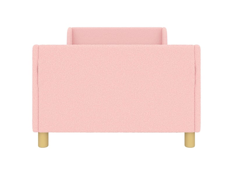  Cadre de lit pour enfants - lit jeune avec tête de lit rose 80 x 200 cm  - Conforama E