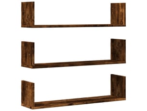 Etagère 80 cm coloris marron  