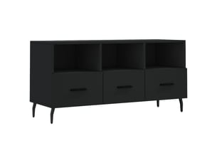 Meuble tv coloris noir 102 cm <strong></strong>  <strong></strong>