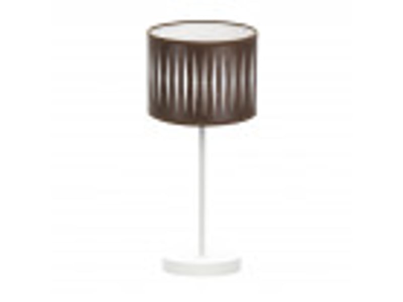  Lampe à poser fabrilamp piron e14 coloris blancoxyde 42 x 17 x 17 cm 177271017 - Conforama B