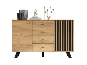 Meuble tv coloris bicolore 120 cm   