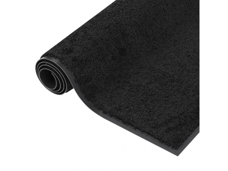  Paillasson rayé noir 60x80 cm - comfortxl 331596 - Conforama A