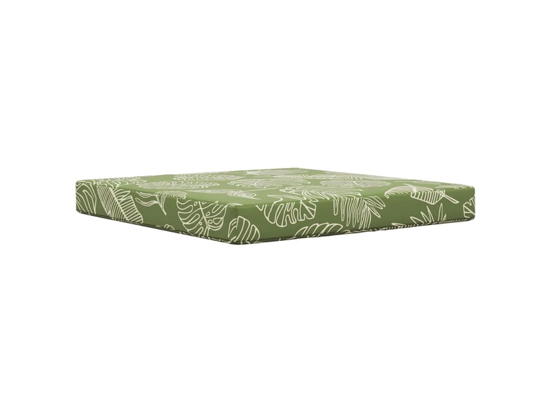 Coussin de canapé d'extérieur, coussin de chaise polyester modèle feuille cf54103 - Conforama D