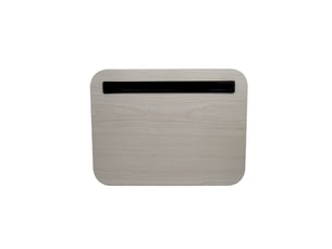Support pour tablette à fente 39x29cm blanc