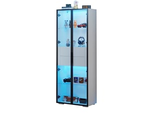 Vitrine coloris blanc <strong>OOIILLEE</strong> <strong>Luxe haut de gamme</strong> - 40 cmx160 cm