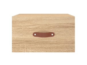Table de chevet - cabinet de chevet - table de nuit murale chêne sonoma 35x35x20 cm