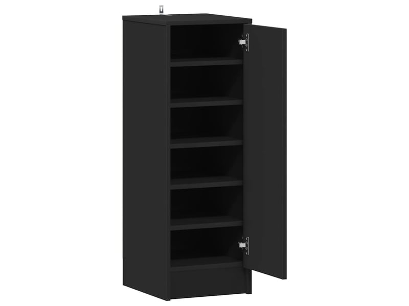  Meuble à chaussures, armoire à chaussures 32x35x92 cm noir  - Conforama E