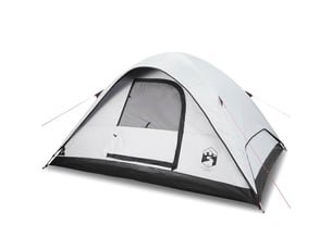 Tente de camping, tente familiale à dôme 6 personnes tissu occultant imperméable shl60512