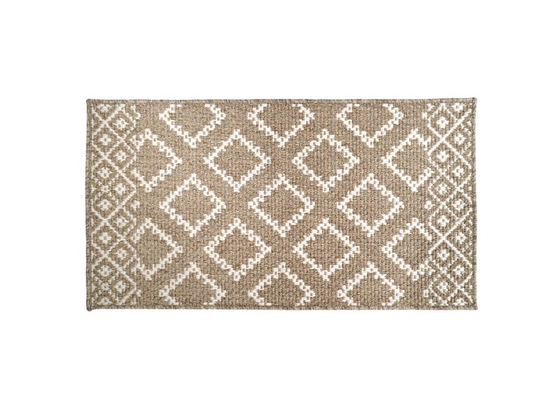  Tapis tissé plat meandro 60x110cm naturel  - Conforama A