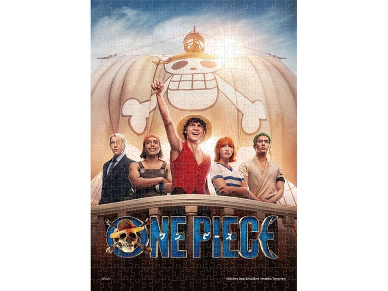  Puzzle 500 pièces super small pieces straw hats crew one piece 5282A - Conforama B