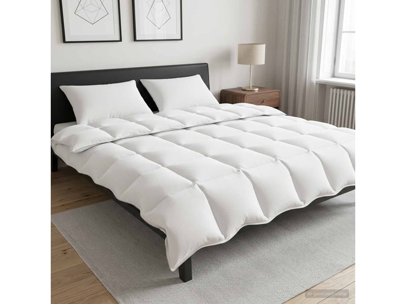  Ensemble de couette et oreillers de lit 3 pcs - duvet 200 x 200 cm hiver  - Conforama B