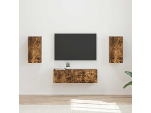 Meuble tv coloris marron 60 cm <strong></strong>  <strong></strong>