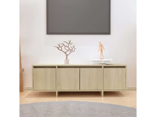 Meuble tv coloris beige 120 cm <strong></strong>  <strong></strong>
