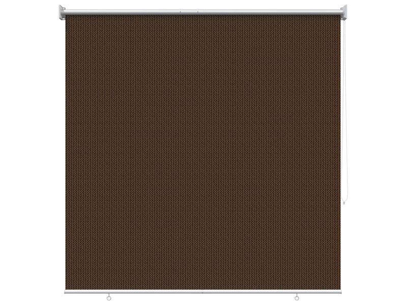  Store enrouleur extérieur, store à rouleau à 90% de blocage uv marron hdpe cf45202  - Conforama A