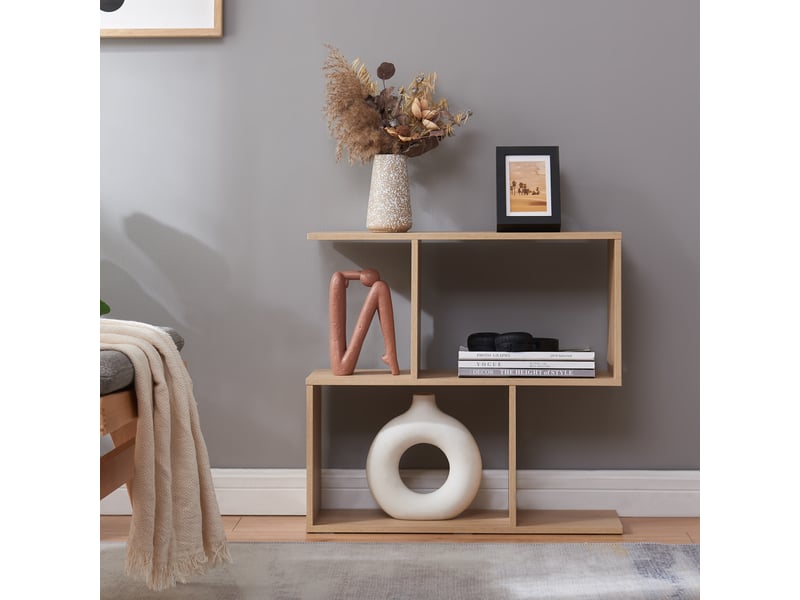 Table d'appoint koxjö 57 x 60 x 20 cm effet chêne [en.casa] Koxjö - Conforama C