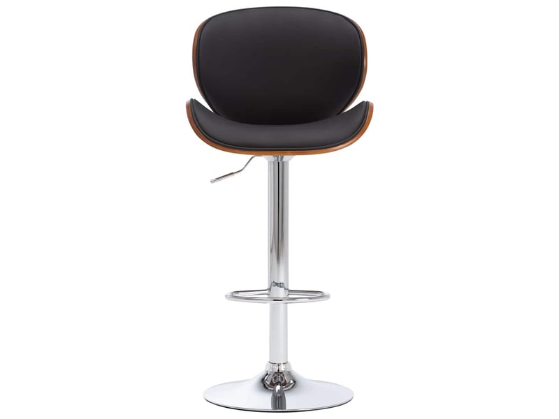  Tabouret de bar, chaise de bar noir similicuir shl49005  - Conforama A