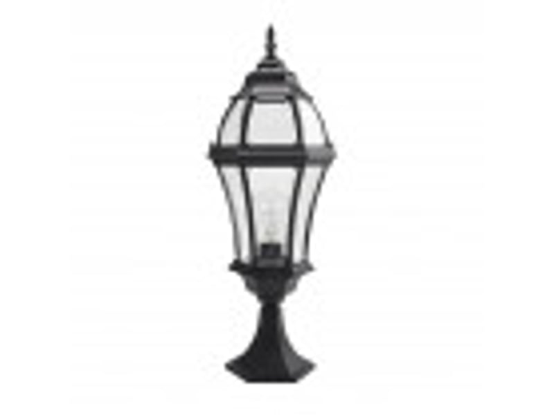 Lanterne de muret extérieur fabrilamp becrux noir, 1 x e27, ip44, 64,5 x 21 x 21 cm 149671009 - Conforama B