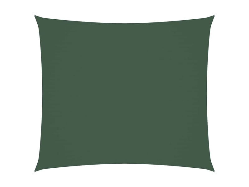  Voile de parasol - voile d'ombrage tissu oxford rectangulaire 2x2,5 m vert foncé  - Conforama A