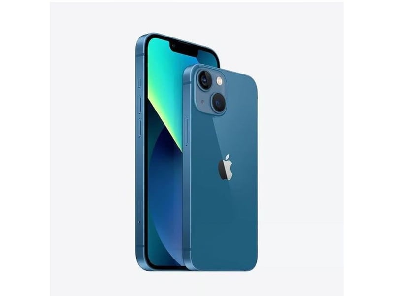  Smartphone reconditionne iphone 13 256 go bleu double sim 5g grade a  - Conforama C
