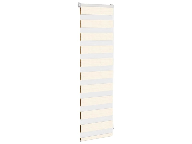 Store zèbre, store de fenêtre beige marbré largeur du tissu 40,9 cm polyester cf48295 - Conforama C