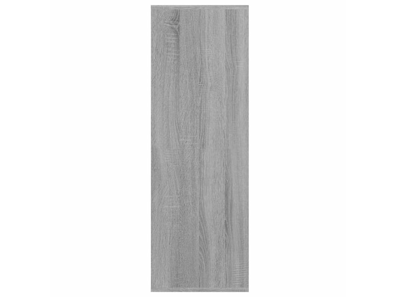  Meuble à chaussures, étagère à chaussures sonoma gris 54x34x100,5 cm bois ingénierie  - Conforama E