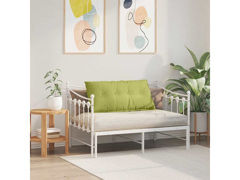  Coussin de dos, coussin de dossier vert clair 100 x 19 x 50 cm tissu cf55036  - Conforama D
