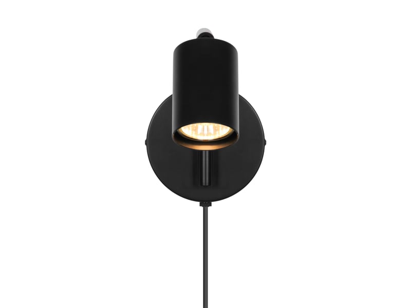  Applique murale spot long, explore en métal noir, ip20, nordlux 2612481003 - Conforama C