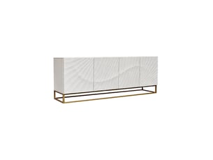 Buffet <strong>MEUBLORAMA</strong> <strong></strong> - 177 cm coloris blanc