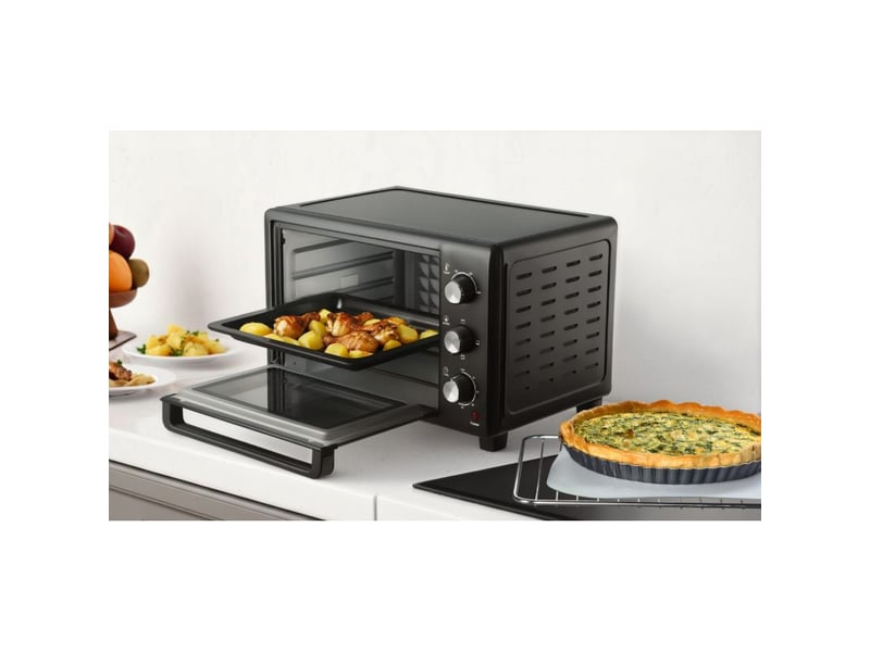  Mini four 30l arthur martin amfm7183 1600w noir avec rotisserie AMFM7183 - Conforama E