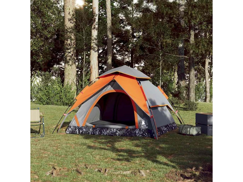 Tente de camping, tente à dôme 3 personnes libération rapide shl88997 - Conforama C