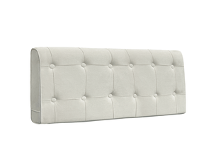 Tete de lit A fixer sur le cadre de lit largeur 140 cm   finition tissu bicolore