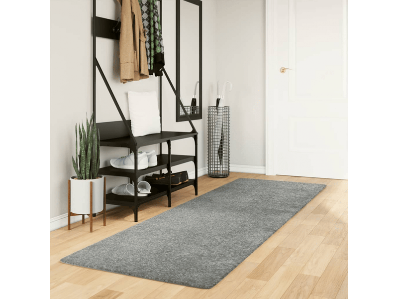  Tapis moderne à poils longs vert 80x250 cm - comfortxl 375297 - Conforama B