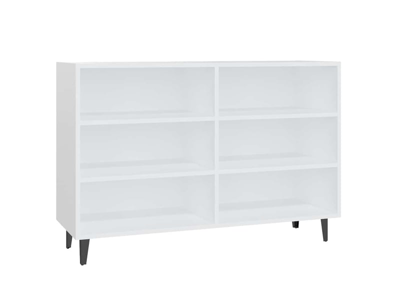  Buffet - bahut - meuble de rangement blanc 103,5x35x70 cm bois d'ingénierie  - Conforama A
