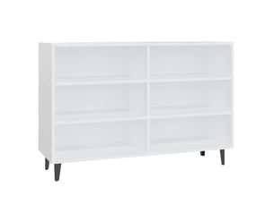 Buffet - bahut - meuble de rangement blanc 103,5x35x70 cm bois d'ingénierie