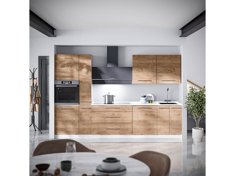  Vicco elément haut de cuisine, chêne de force doré, 60cm  - Conforama E