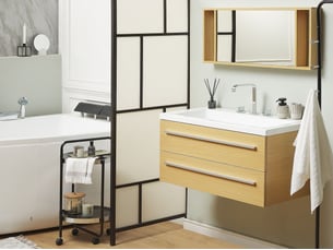 Ensemble de meubles de salle de bain almeria beige