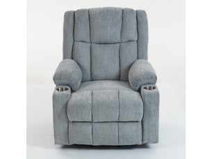 Fauteuil relax électrique W3478S00002 PANGIVO Velours gris