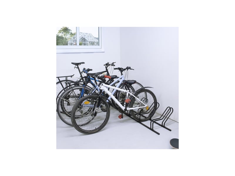  Râtelier 2 vélos cyclo en métal noir 71,5 x 48 x 29,5 cm  - Conforama B