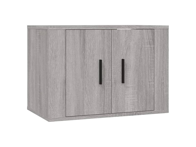  Ensemble de meubles tv 4 pcs sonoma gris bois d'ingénierie shl49941  - Conforama D