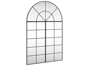 Miroir rectangulaire à fixer coloris noir <strong></strong> <strong></strong> - 100 cm x 150 cm
