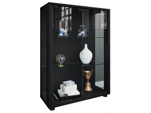 Vitrine coloris noir  <strong>VCM</strong> <strong></strong> - 60 cmx80 cm