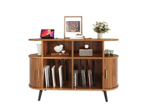 Lit jeune coloris bois foncé 110 cm <strong>SWEIKO</strong> <strong></strong>
