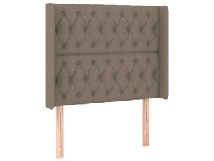Tete de lit A poser largeur 103 cm   taupe